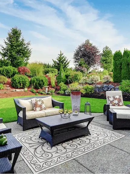 Backyard paver patios